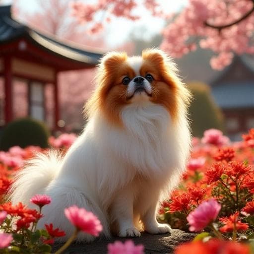 Dog named Kiku