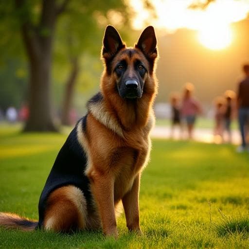 Dog named King