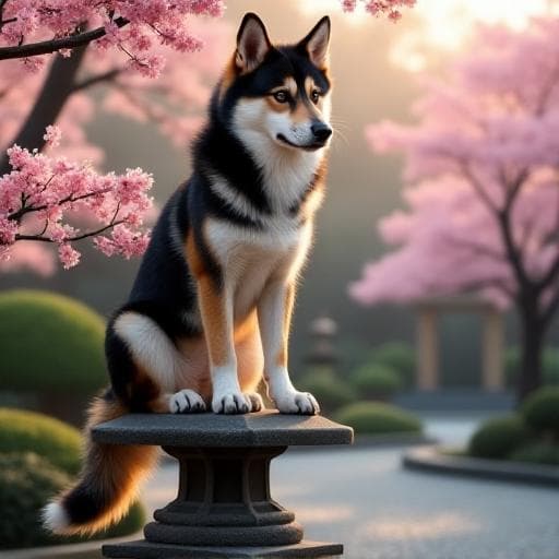 Dog named Kishi