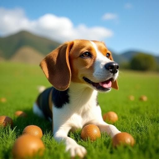 Dog named Kiwi