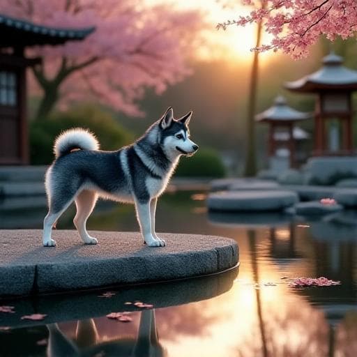 Dog named Kiyoshi