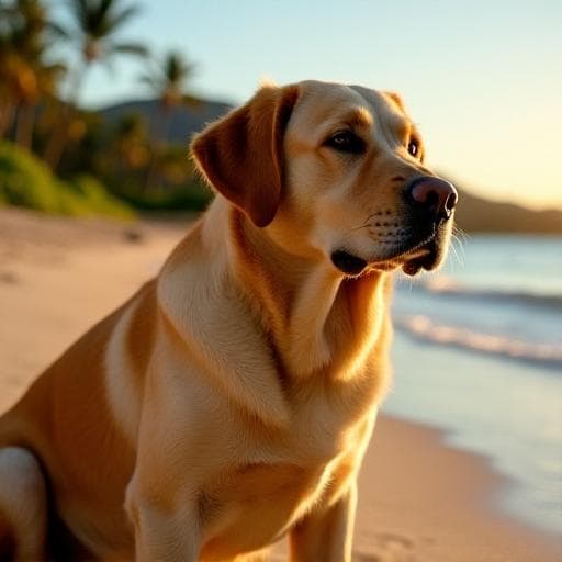 Dog named Kona