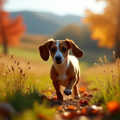 Dog named Krümel