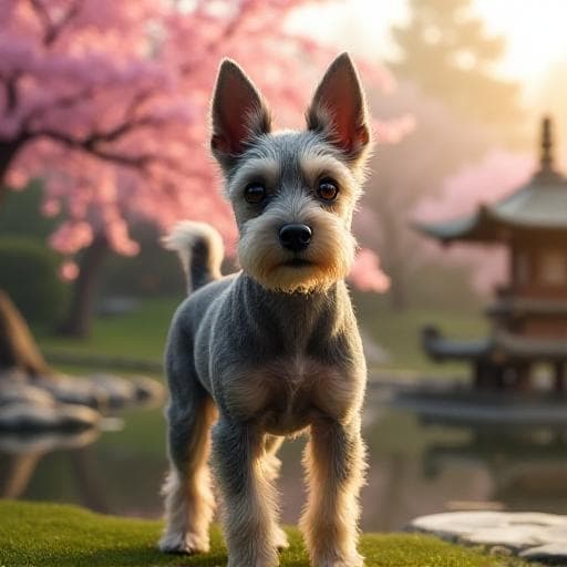 Dog named Krillin