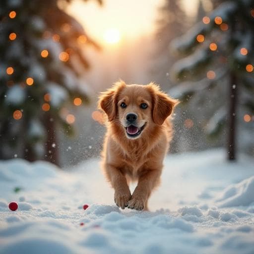 Dog named Kringle Paws