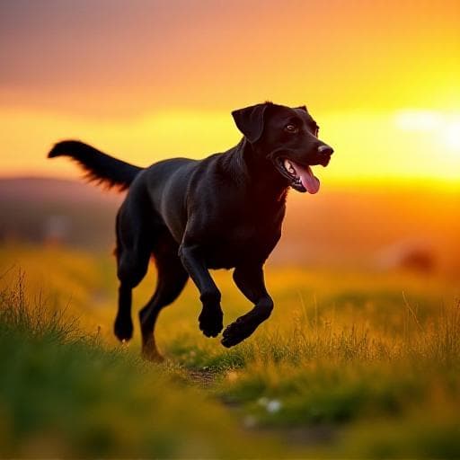 Dog named Krish