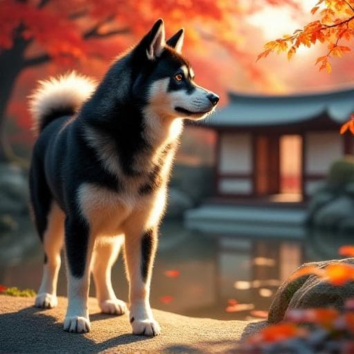 Dog named Kumiko