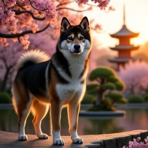 Dog named Kunio