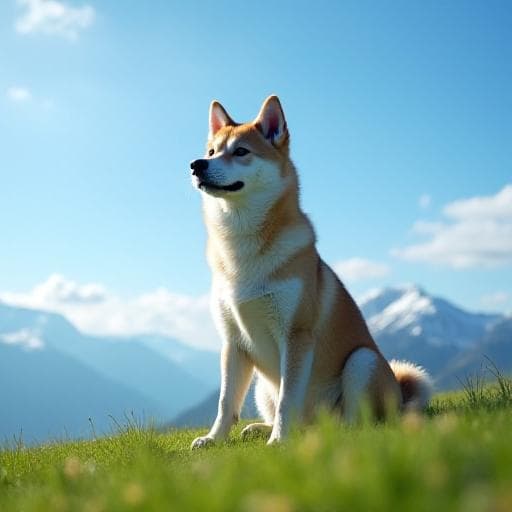 Dog named Kuuki