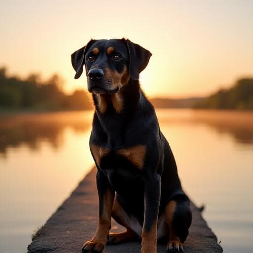 Dog named Kylan