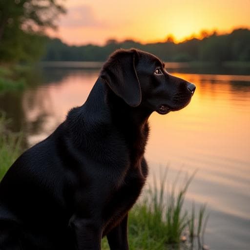 Dog named Lamar