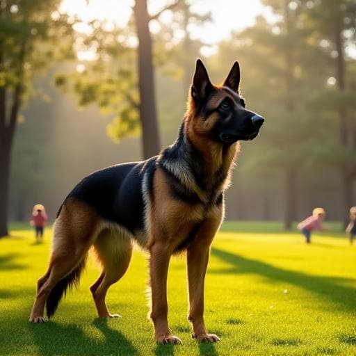 Dog named Lando