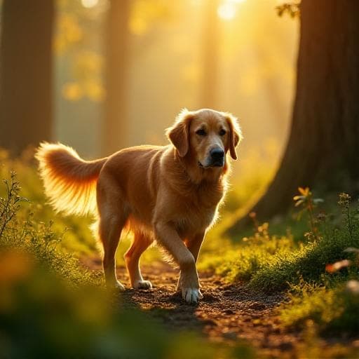 Dog named Larkin