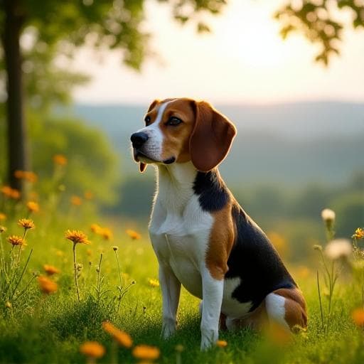 Dog named Leaf