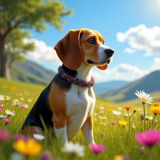 Dog named Lei