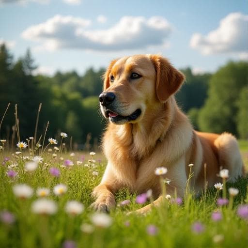 Dog named Leia