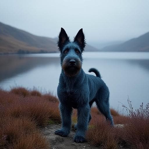 Dog named Lochlain
