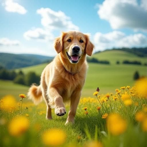 Dog named Luckey