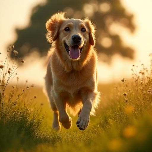 Dog named Lucky
