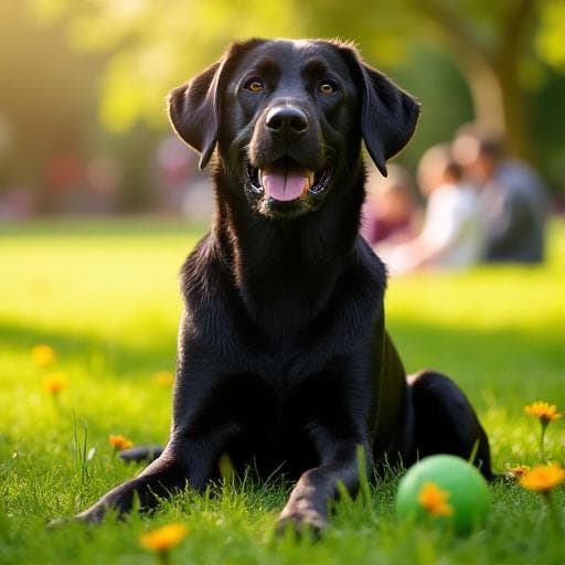 Dog named Luis