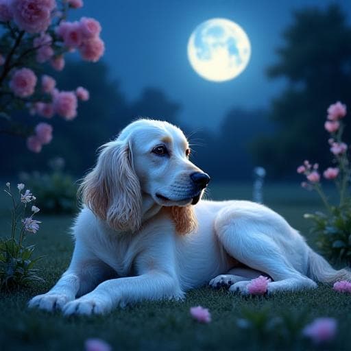 Dog named Lunita