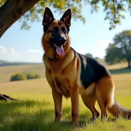 Dog named Lysander
