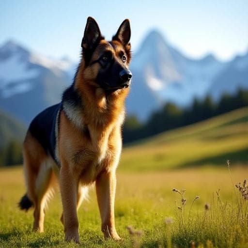 Dog named Magni