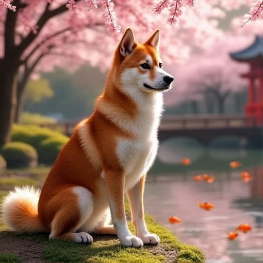 Dog named Maiko
