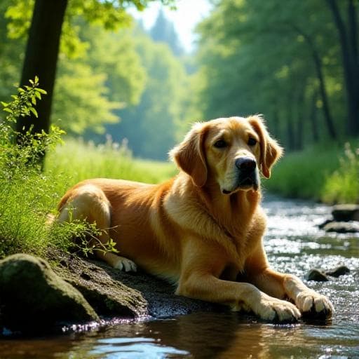 Dog named Malak