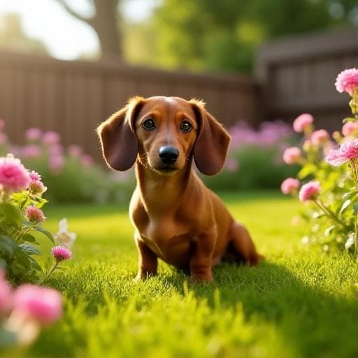 Dog named Maly