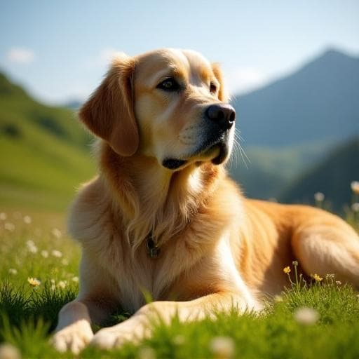 Dog named Mandara