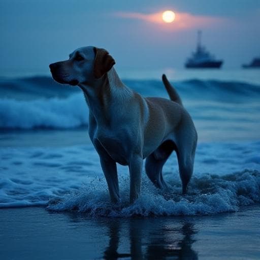 Dog named Marin
