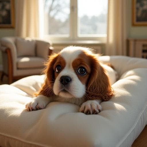 Dog named Marshmello