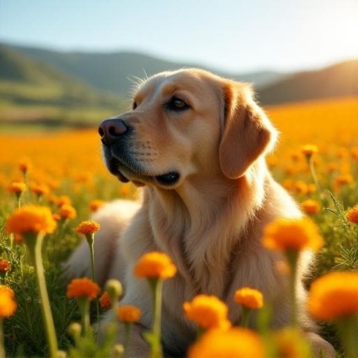Dog named Marygold