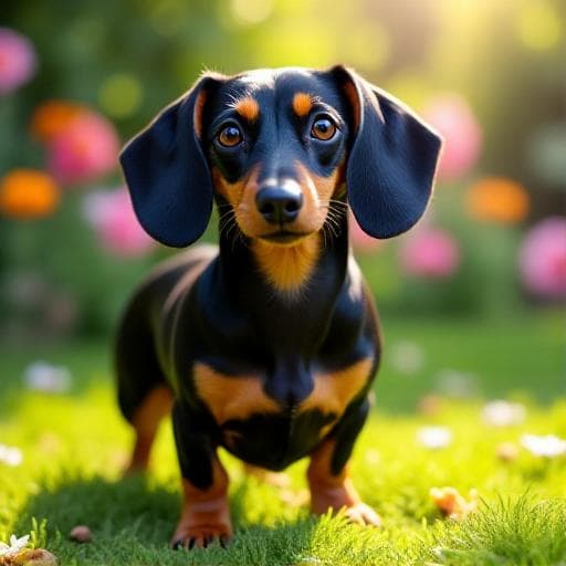 Dog named Mecki