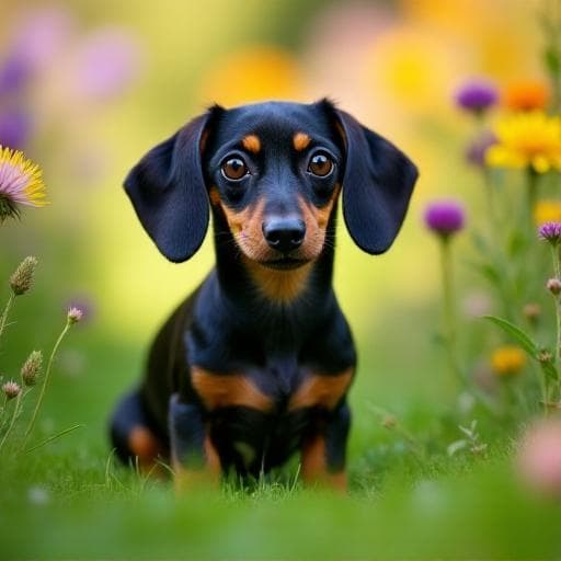 Dog named Melani