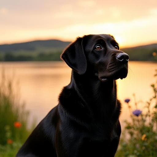Dog named Melanie