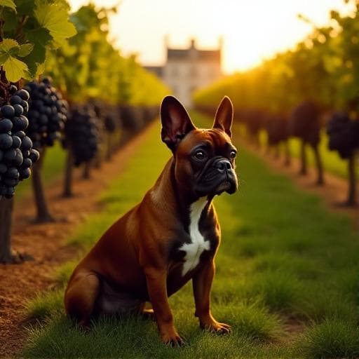 Dog named Merlot