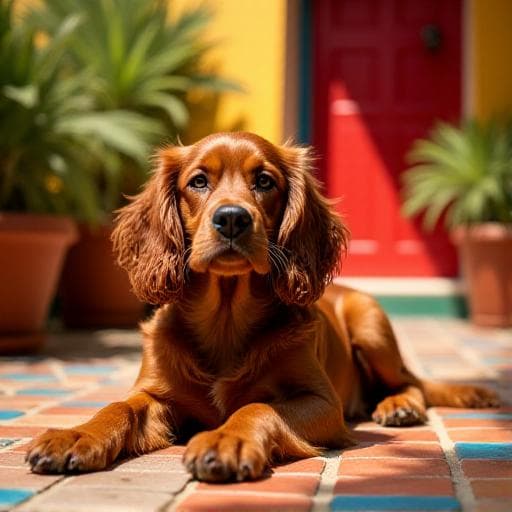 Dog named Mex