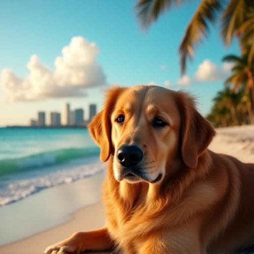 Dog named Miami