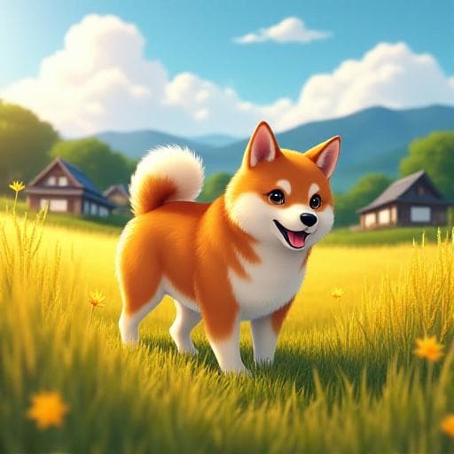 Dog named Michika