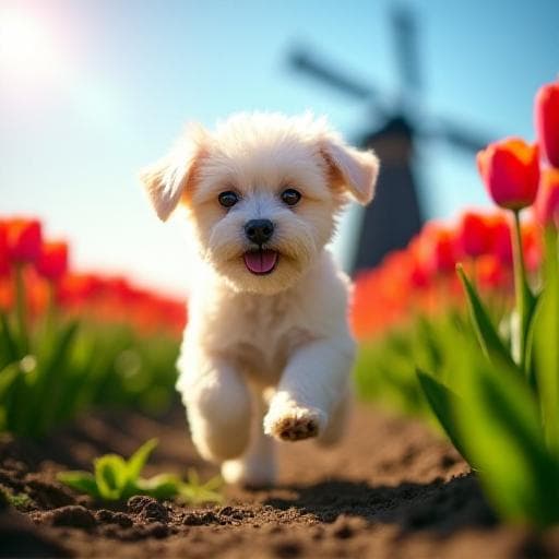 Dog named Mieke