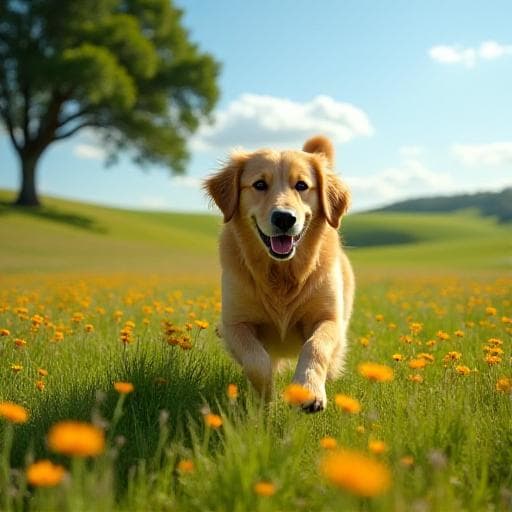 Dog named Miles