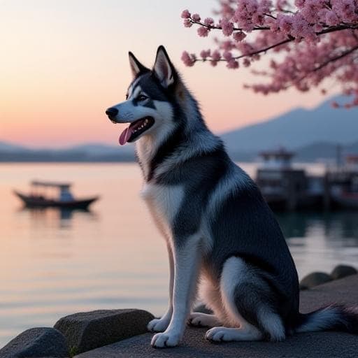 Dog named Minato