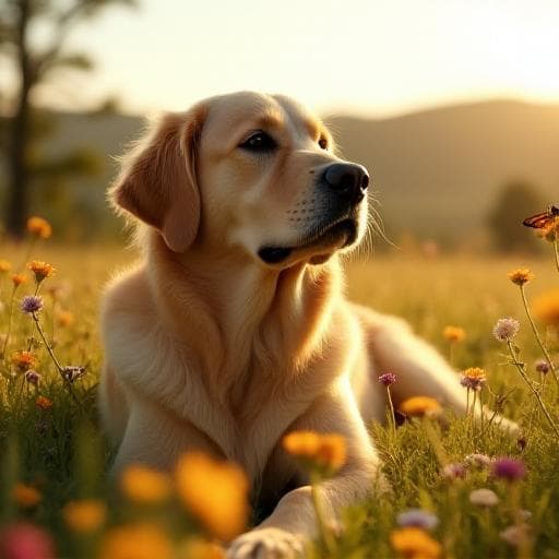 Dog named Mitra