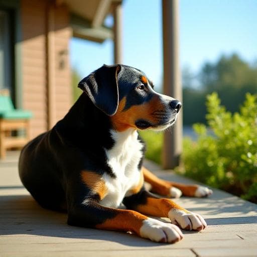 Dog named Mo