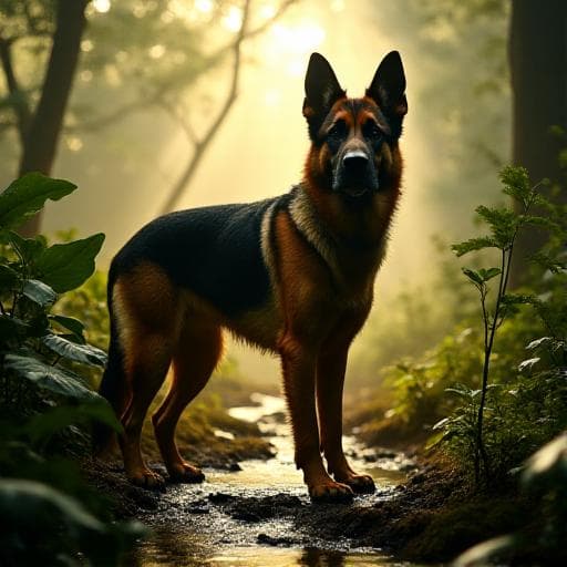Dog named Mogli