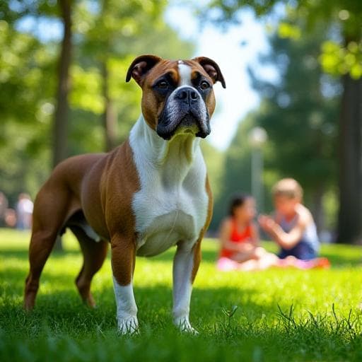 Dog named Mohawk