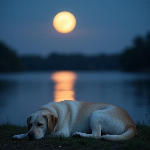 Dog named Moon