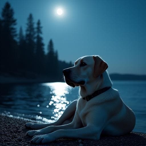 Dog named Moonlight